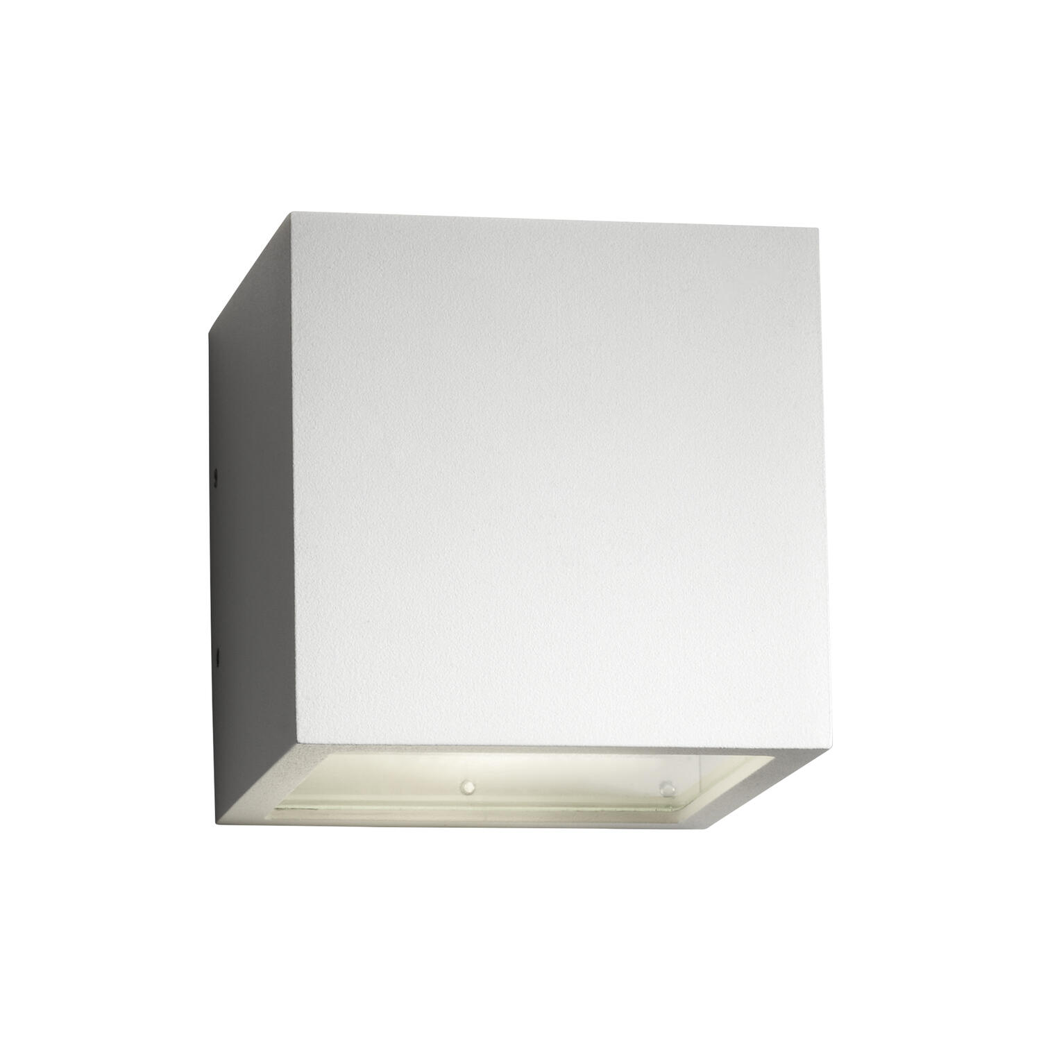 CUBE Up/Down v&aelig;glampe, hvid