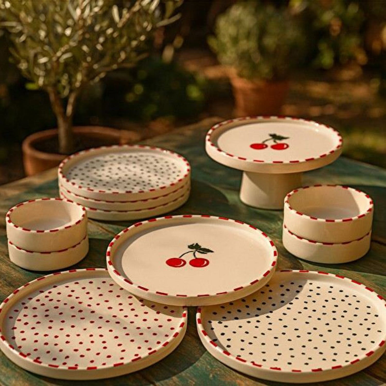 Set 11 piatti Cherries