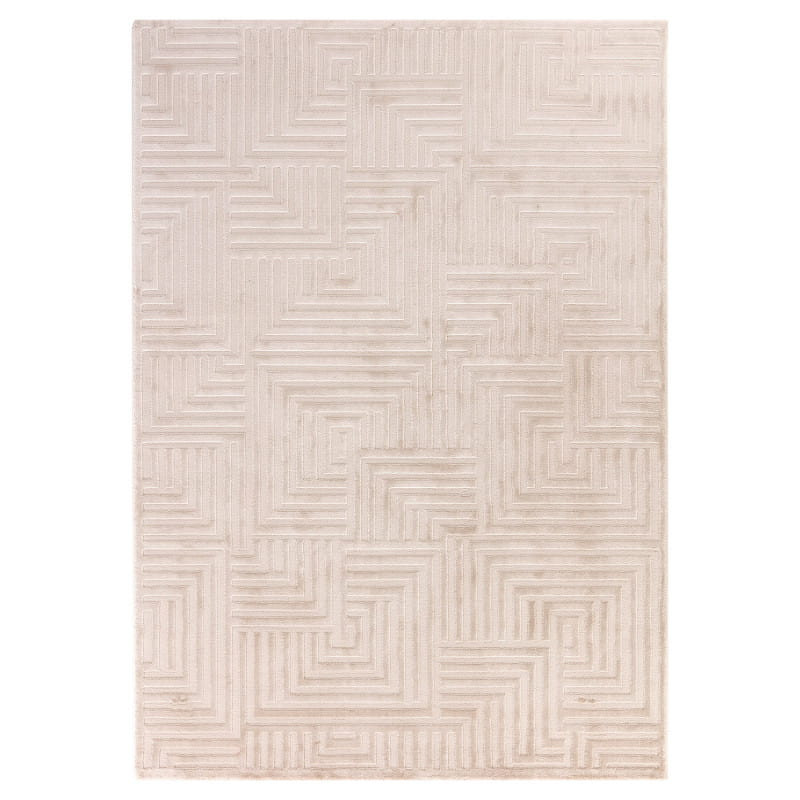 Dywan nowoczesny 3D Sahara ornament beżowy 120 cm x 170 cm