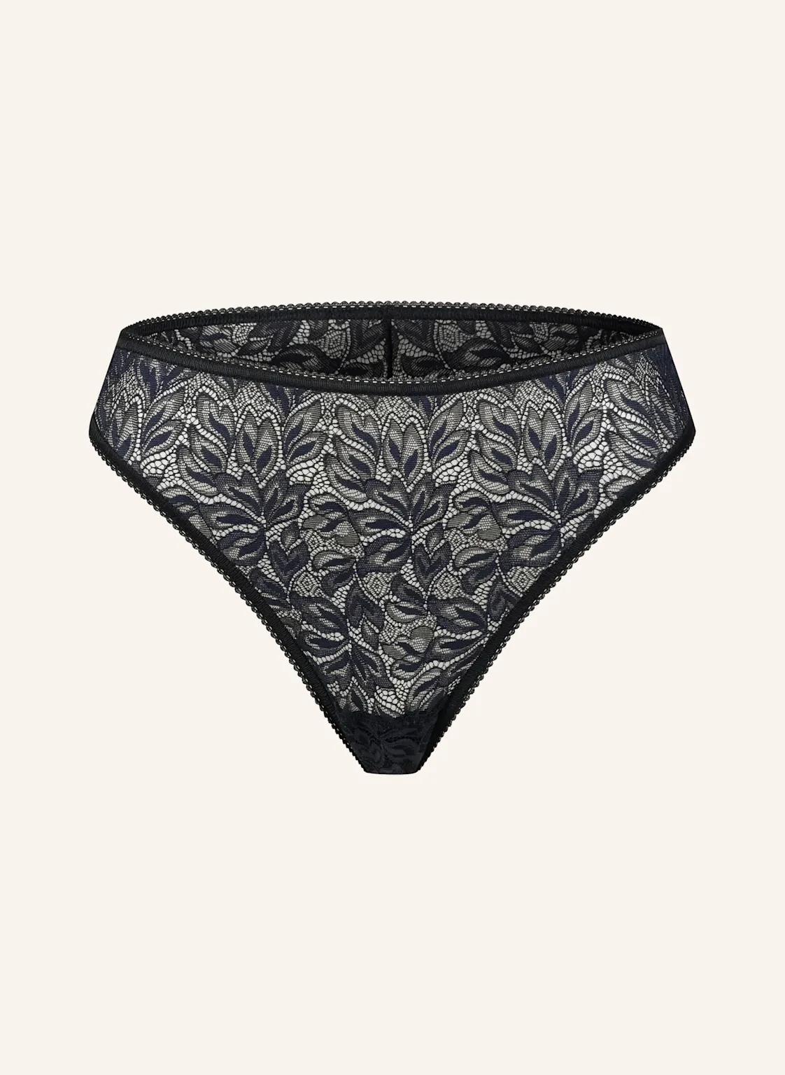 erlich textil Iconic Lace Brazil Slip aus Spitze - florales Motiv