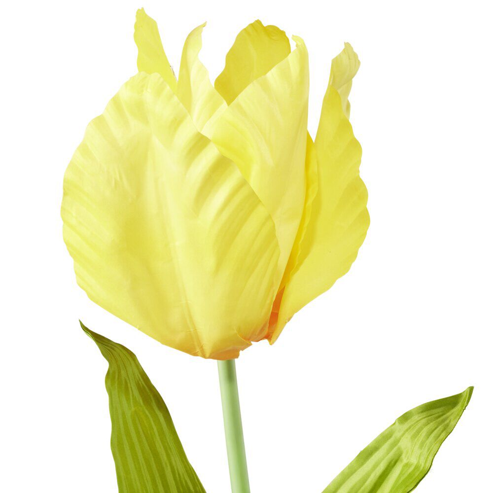 Fleur artificielle XL tulipe jaune Ø20xH130cm