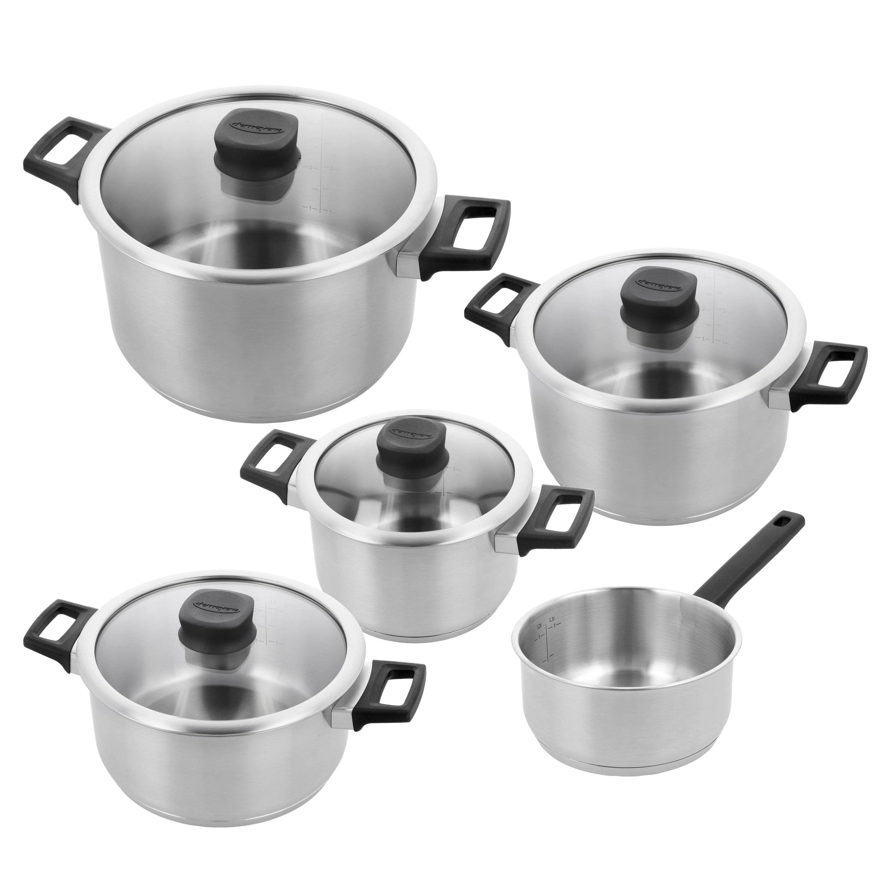 Demeyere Comfort 3 Pannenset 5-delig