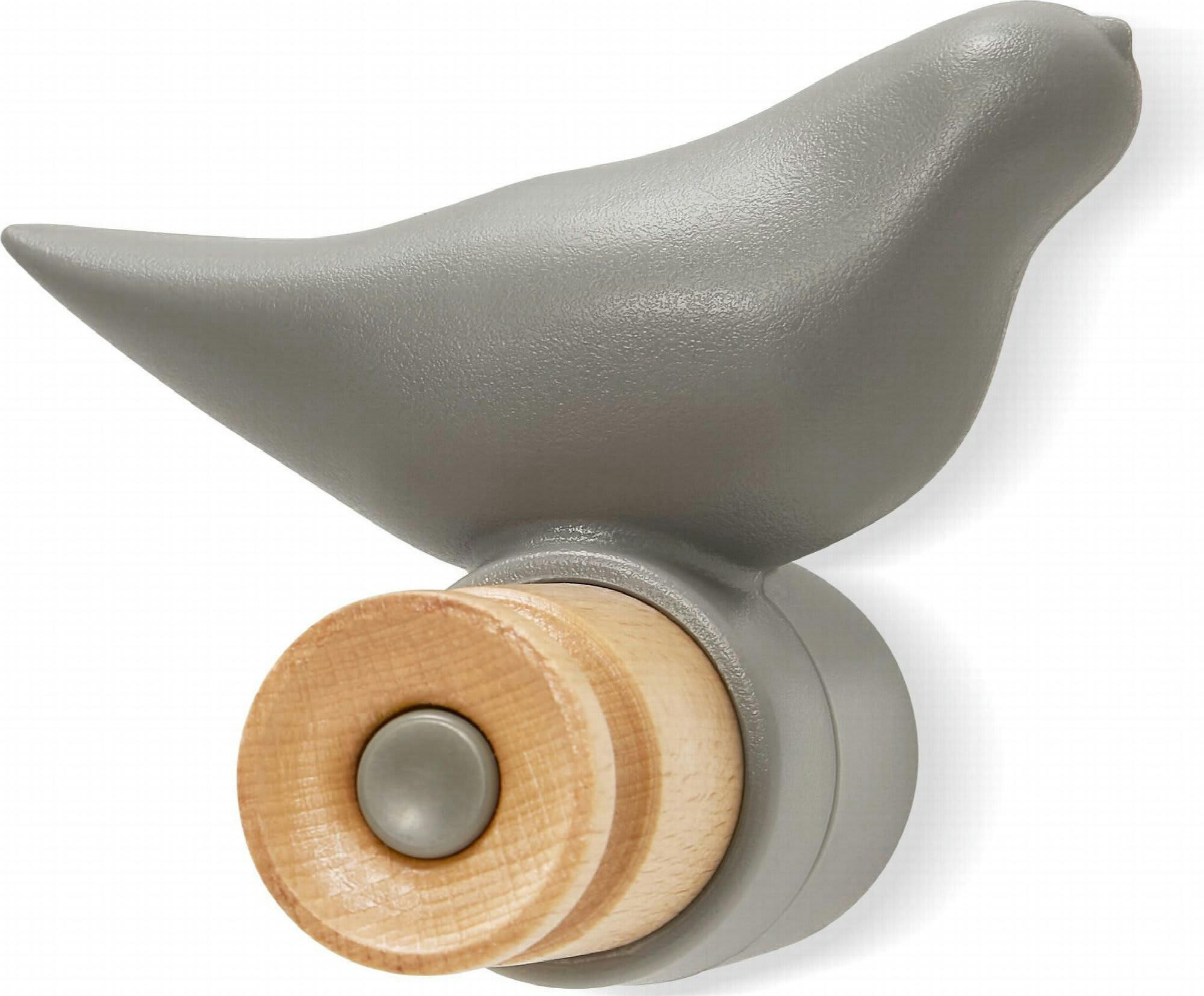 KOLOMB - Porte-manteaux Bois Gris