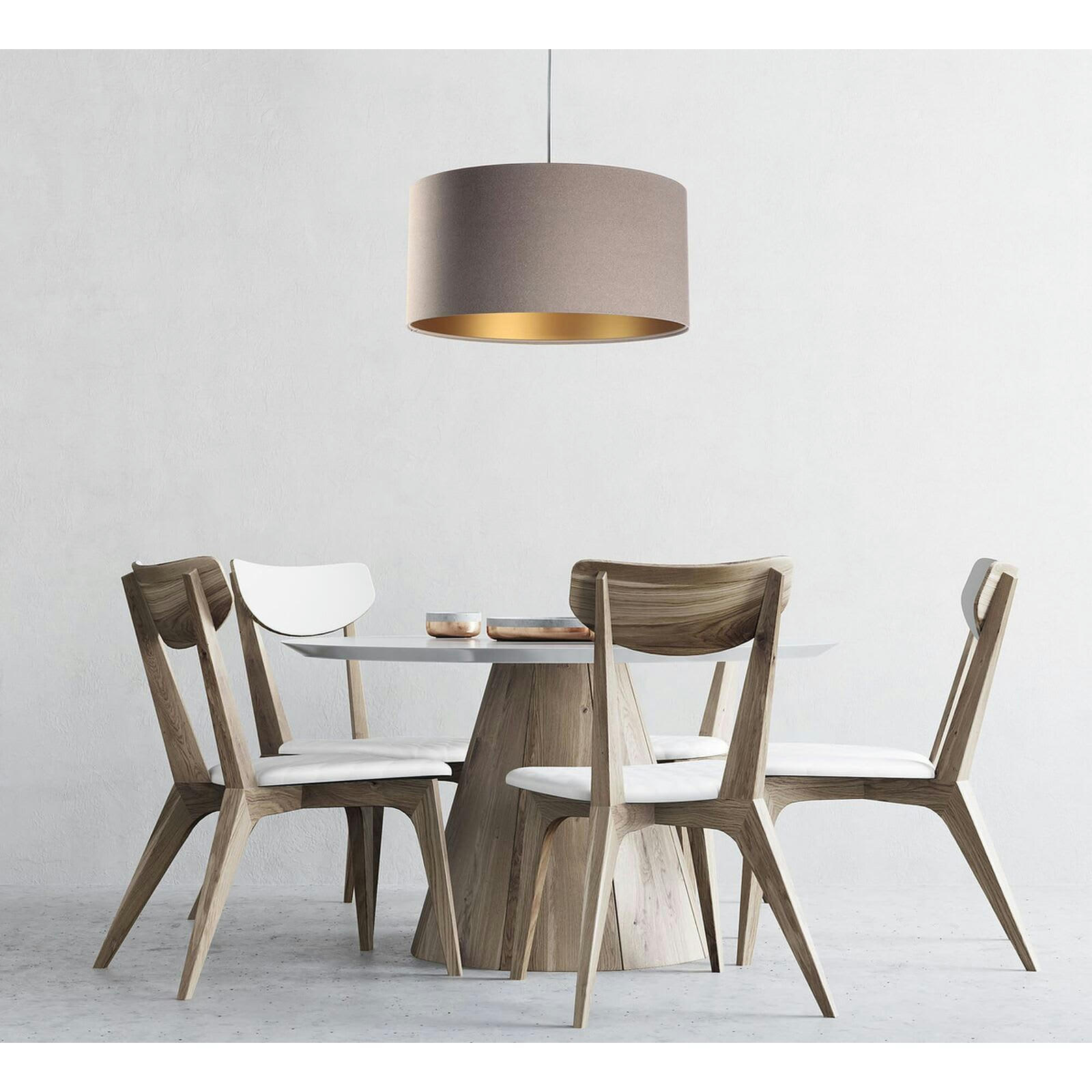 GLAM - Suspension Tissu Beige