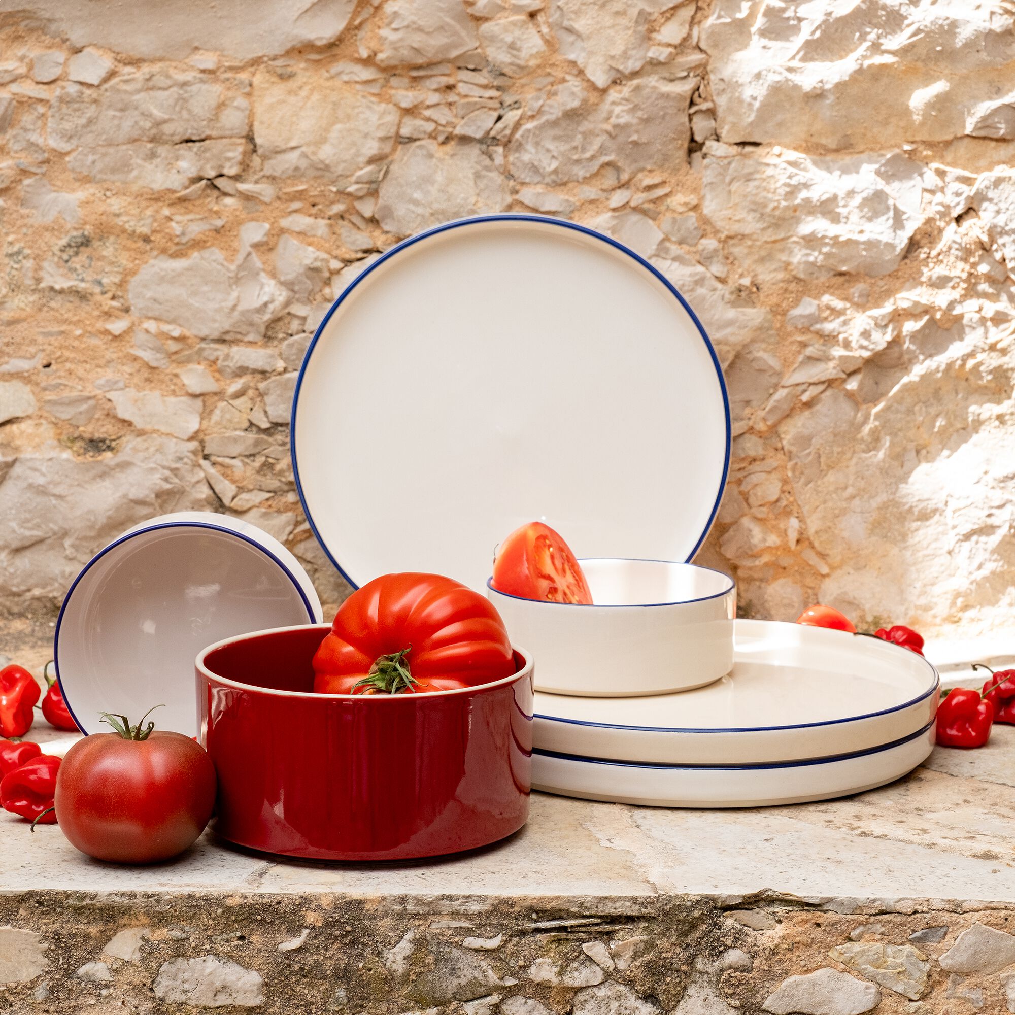 MAIKA - Coupelle en céramique D13cm - blanc