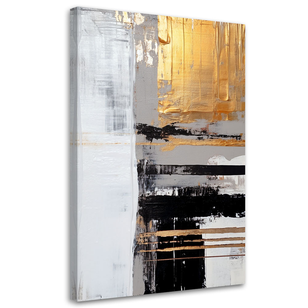 Feeby Obraz na płótnie, Złota abstrakcja 40x60
