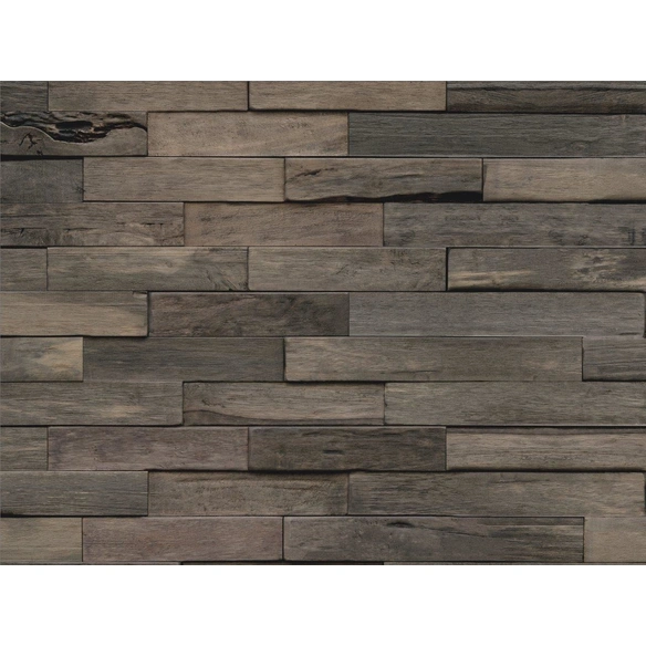 Wandverblender »INDO DRIFTWOOD«, grau, geölt, Holz, Stärke: 20 mm