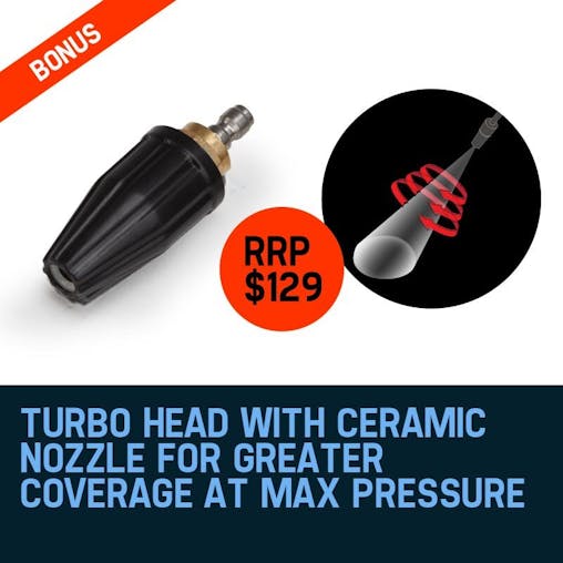 NNEMB 3500PSI High Pressure Washer Electric Water Cleaner Gurney Pump Hose