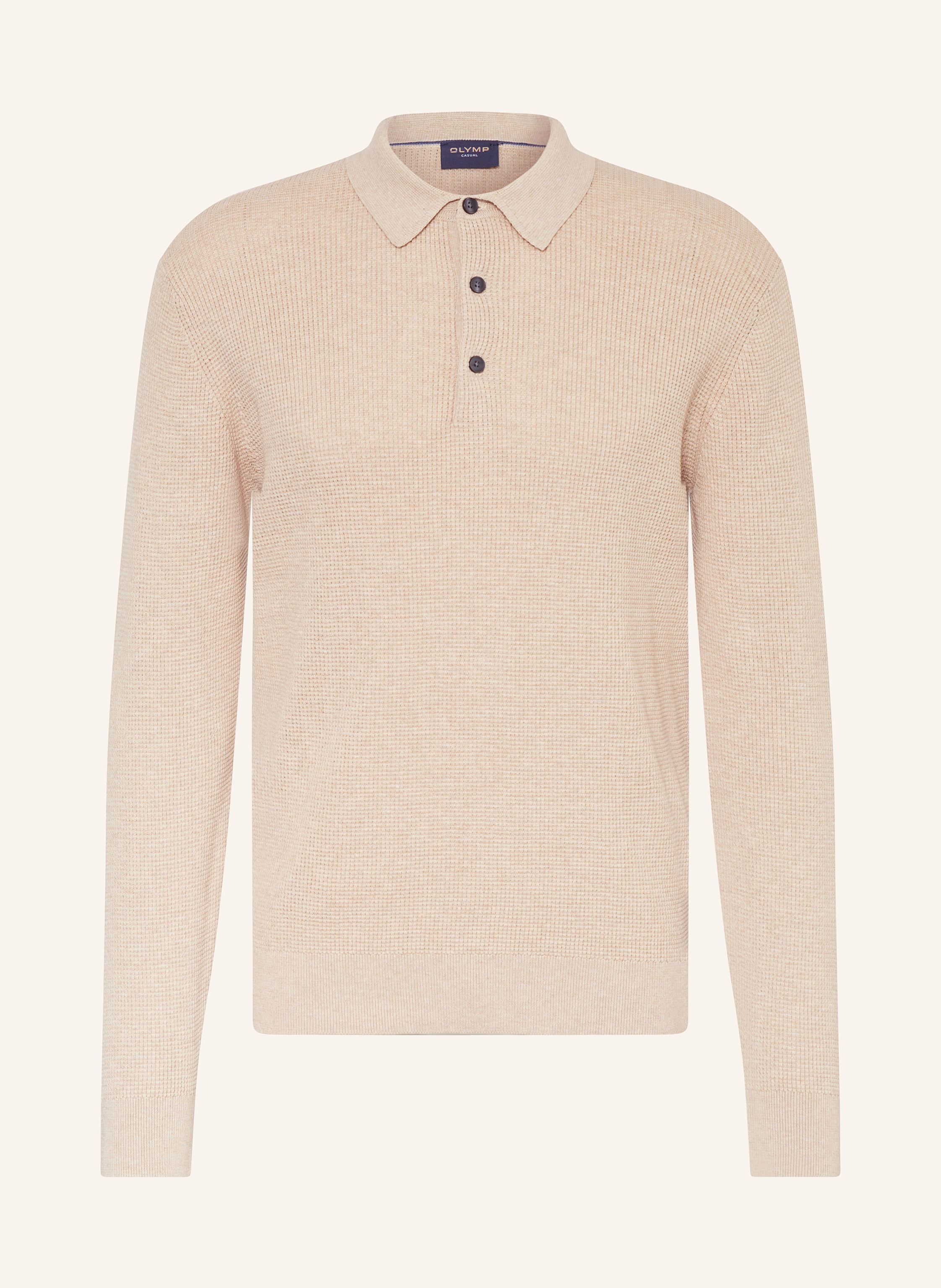 OLYMP Strick-Poloshirt
