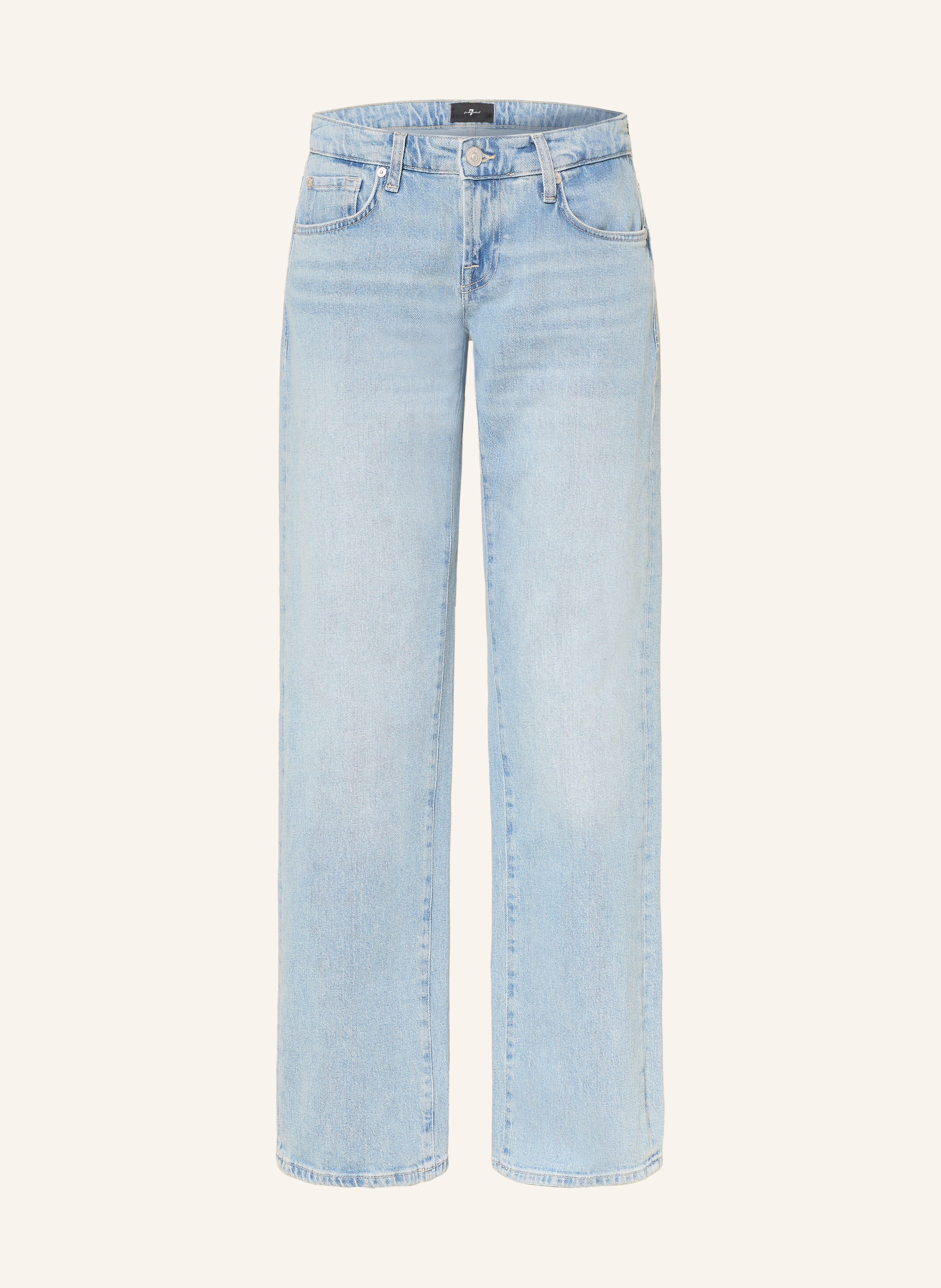 7 for all mankind Straight Jeans LOW STRAIGHT