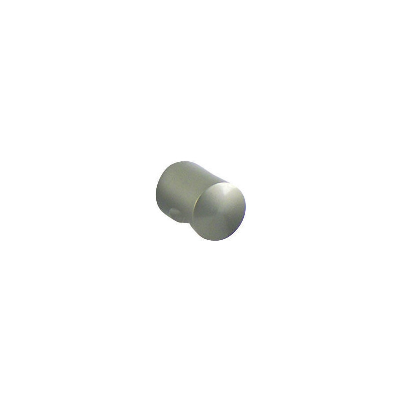 Bouton cylindrique en laiton nickelé Ø 15 mm LINEA BERTOMANI