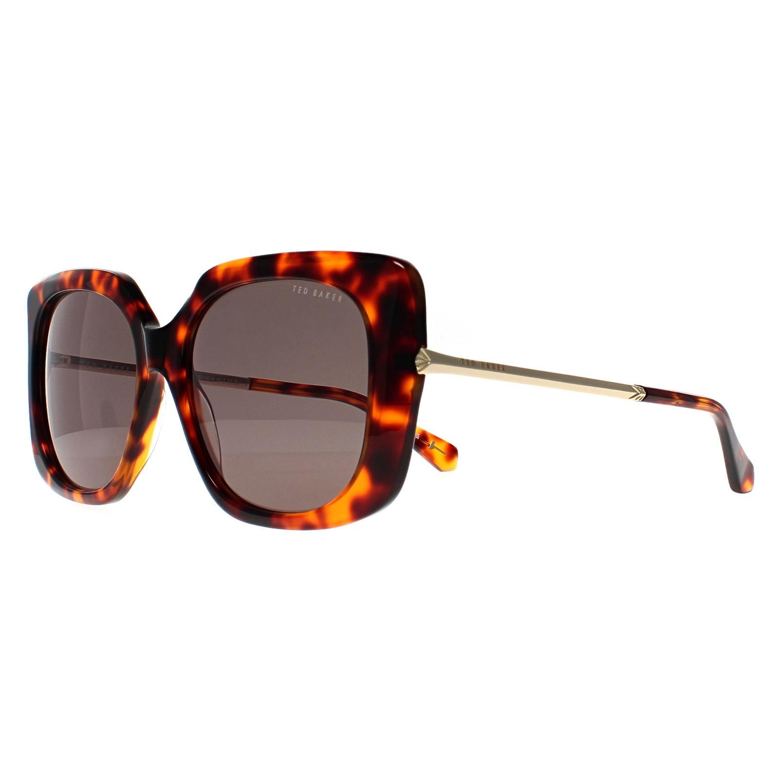 Ted Baker Square Tortoise Grey Green TB1732 Heather