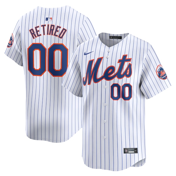 New York Mets Nike Home Limited Pick-A-Player Retired Roster Jersey - White