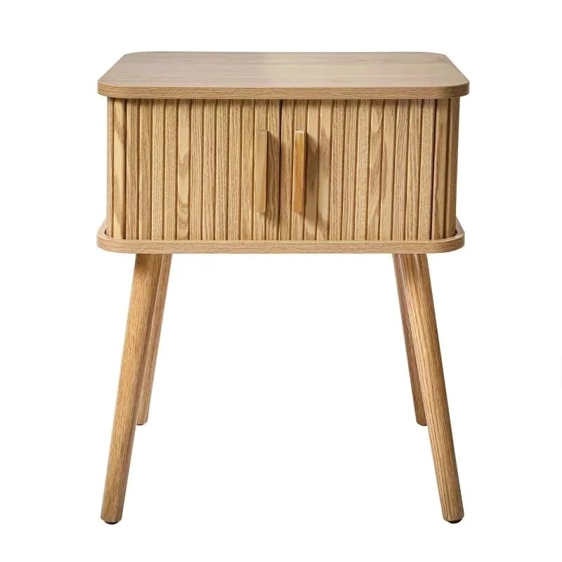 Calicosy - ERNEST Nachtkastje - Licht hout - 35x48x58,5 cm