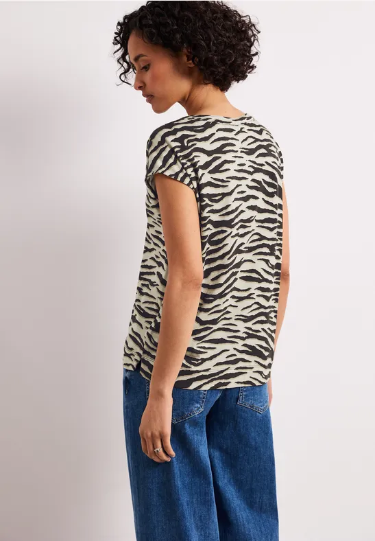 Dropped Shoulder Shirt im Blusen-Look