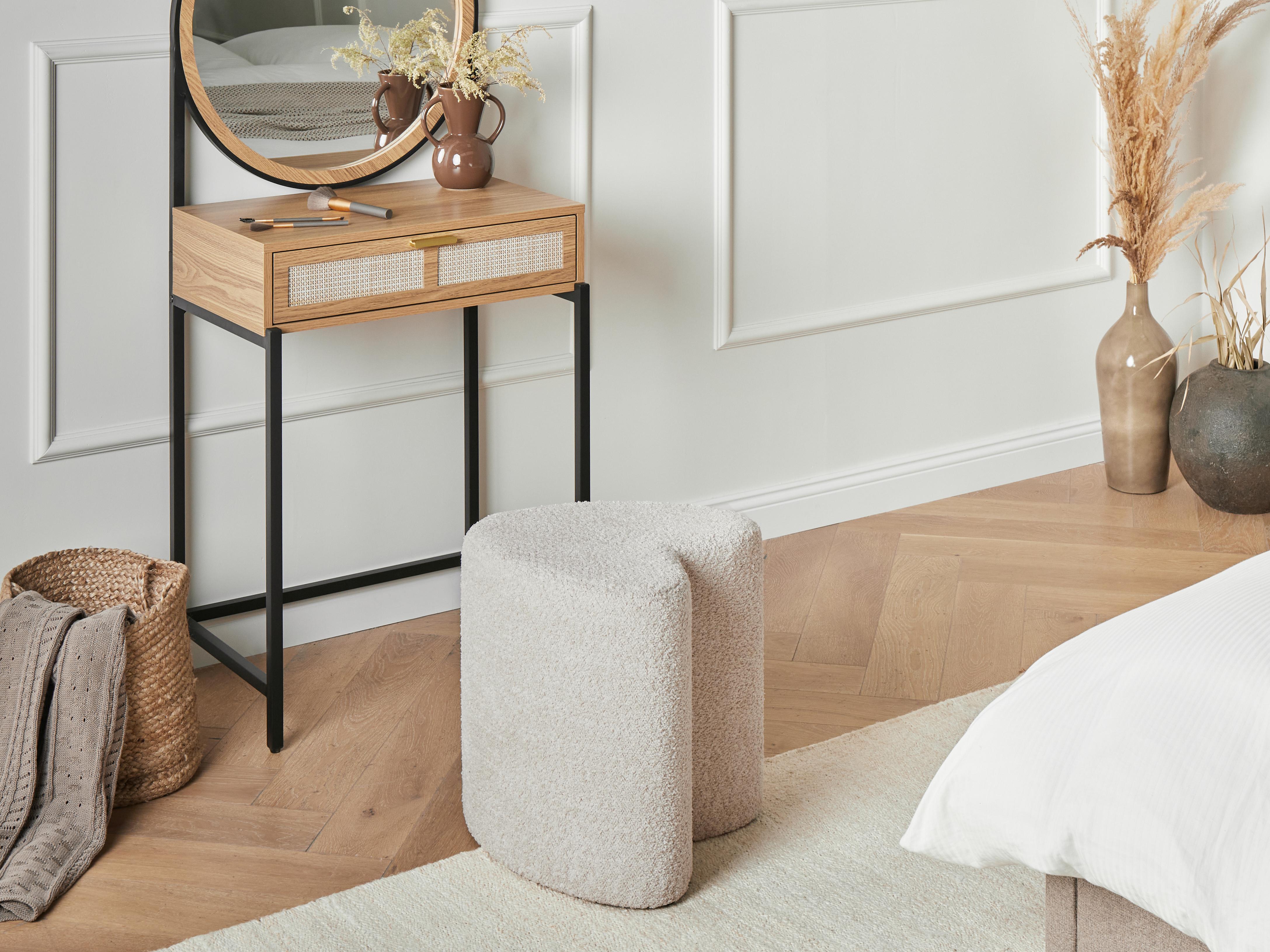 Pouffe SCOTIA Chenille Beige