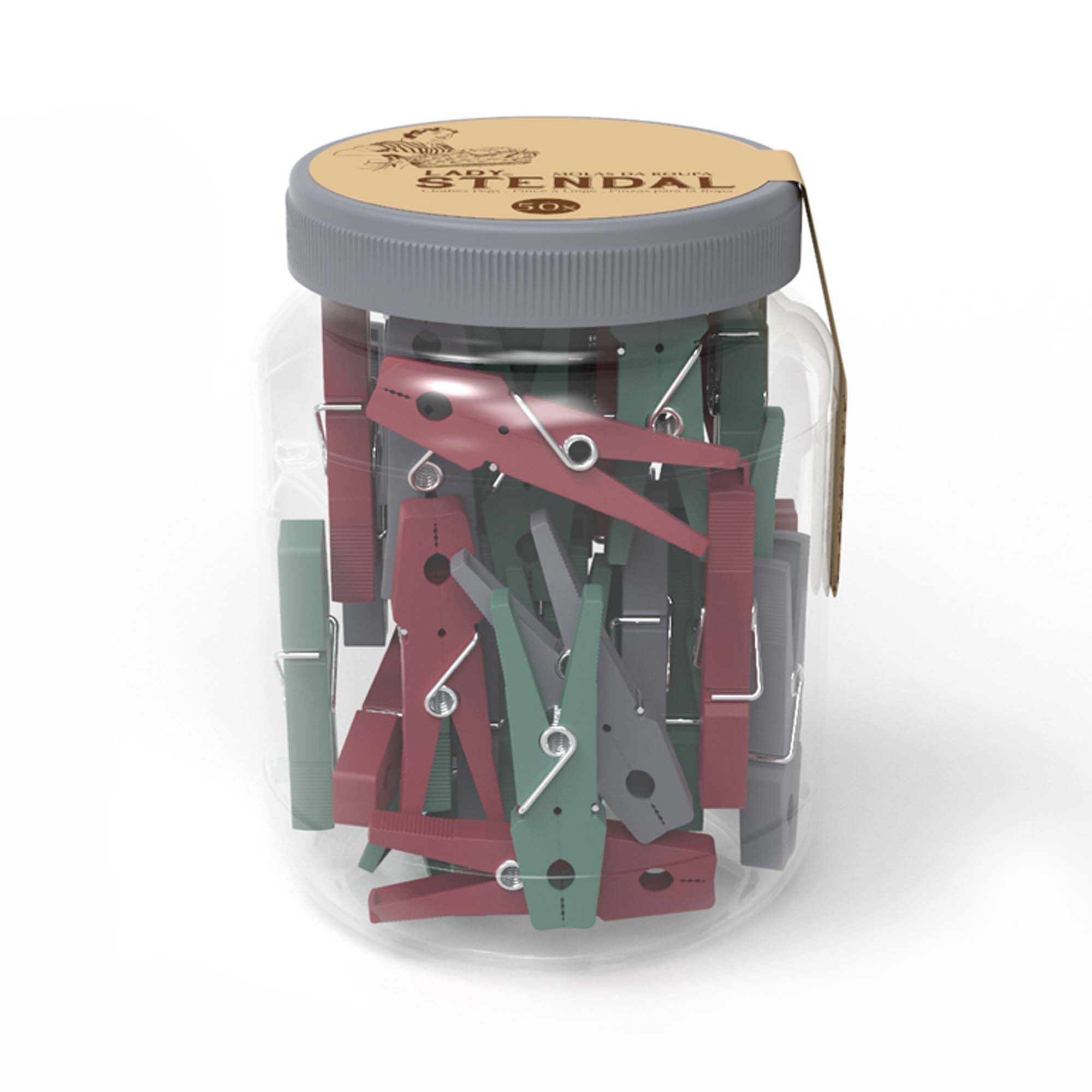 Frasco com 50 molas Lady Stendal