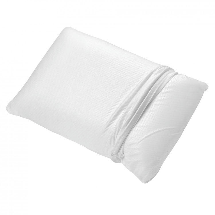 MASTERMIND - Oreiller rectangulaire à mémoire de forme en bambou bambou blanc  x