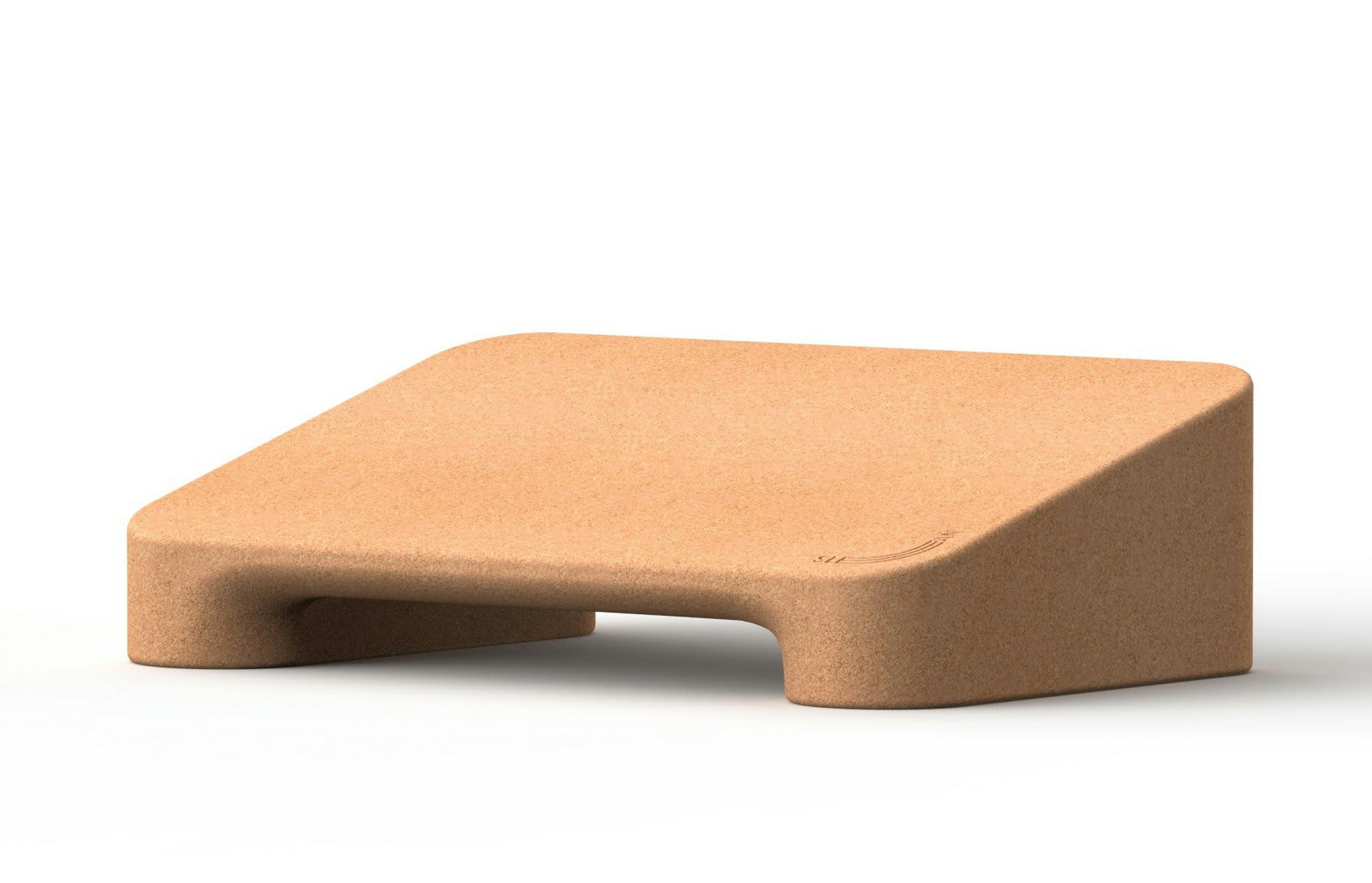 - Repose-pieds de bureau en liège, made in Spain