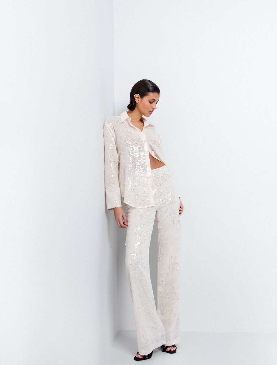 Παντελόνι με παγιέτες