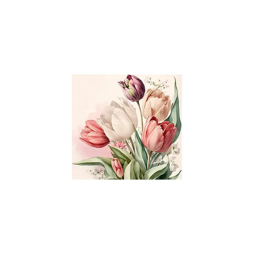 Serviette 20er-Set Vintage Tulip