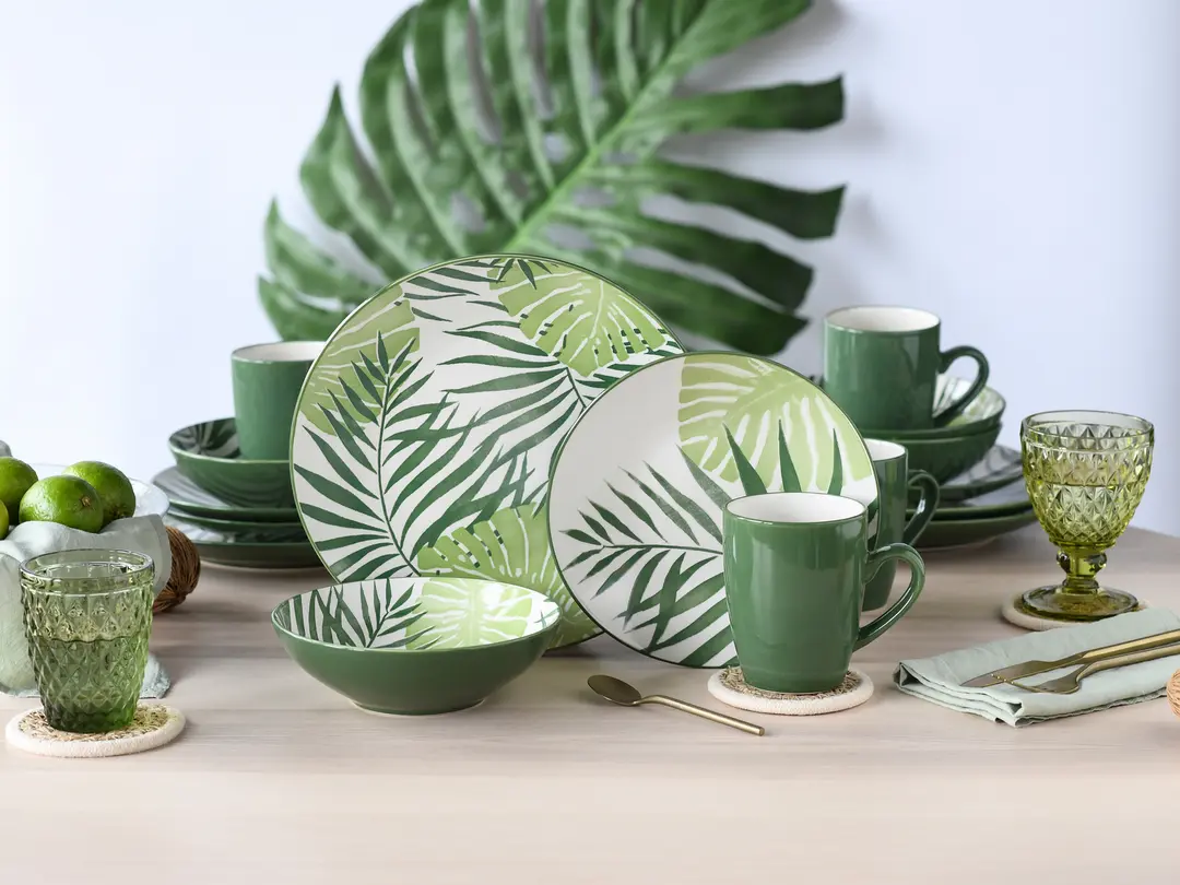 Geschirrset 16-teilig Tropicana