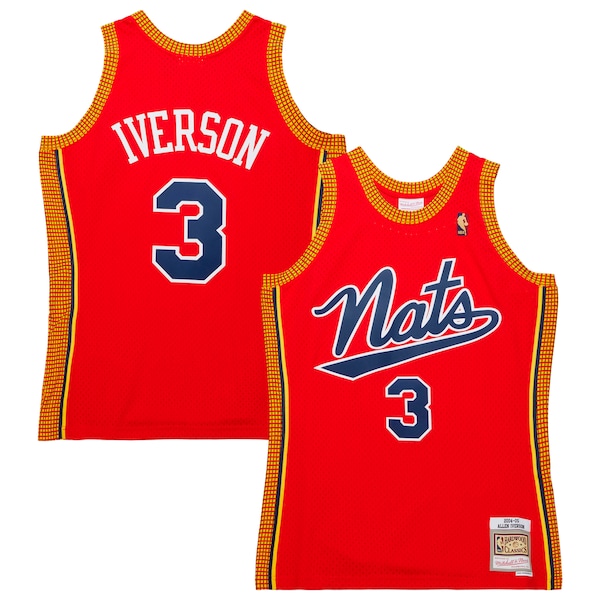 Allen Iverson Philadelphia 76ers  2004/05 Hardwood Classics Swingman Jersey - Red