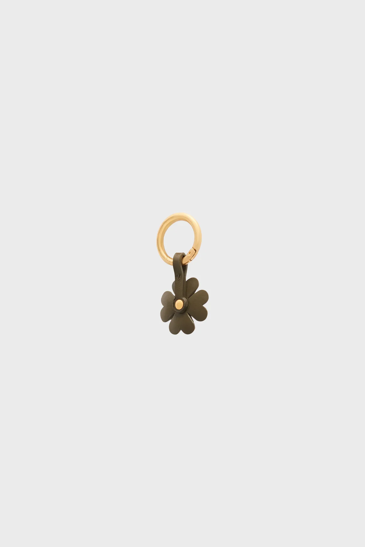 Charm en cuir - TREFLE