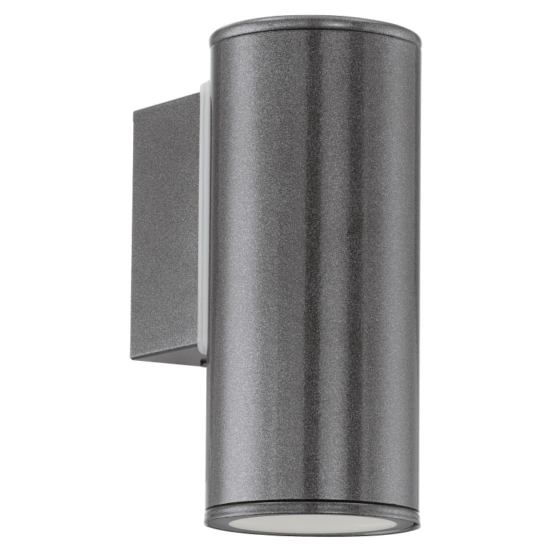 Applique extérieure LED Riga 5 anthracite Ø 6,5 x 15 cm GU10 3 W EGLO