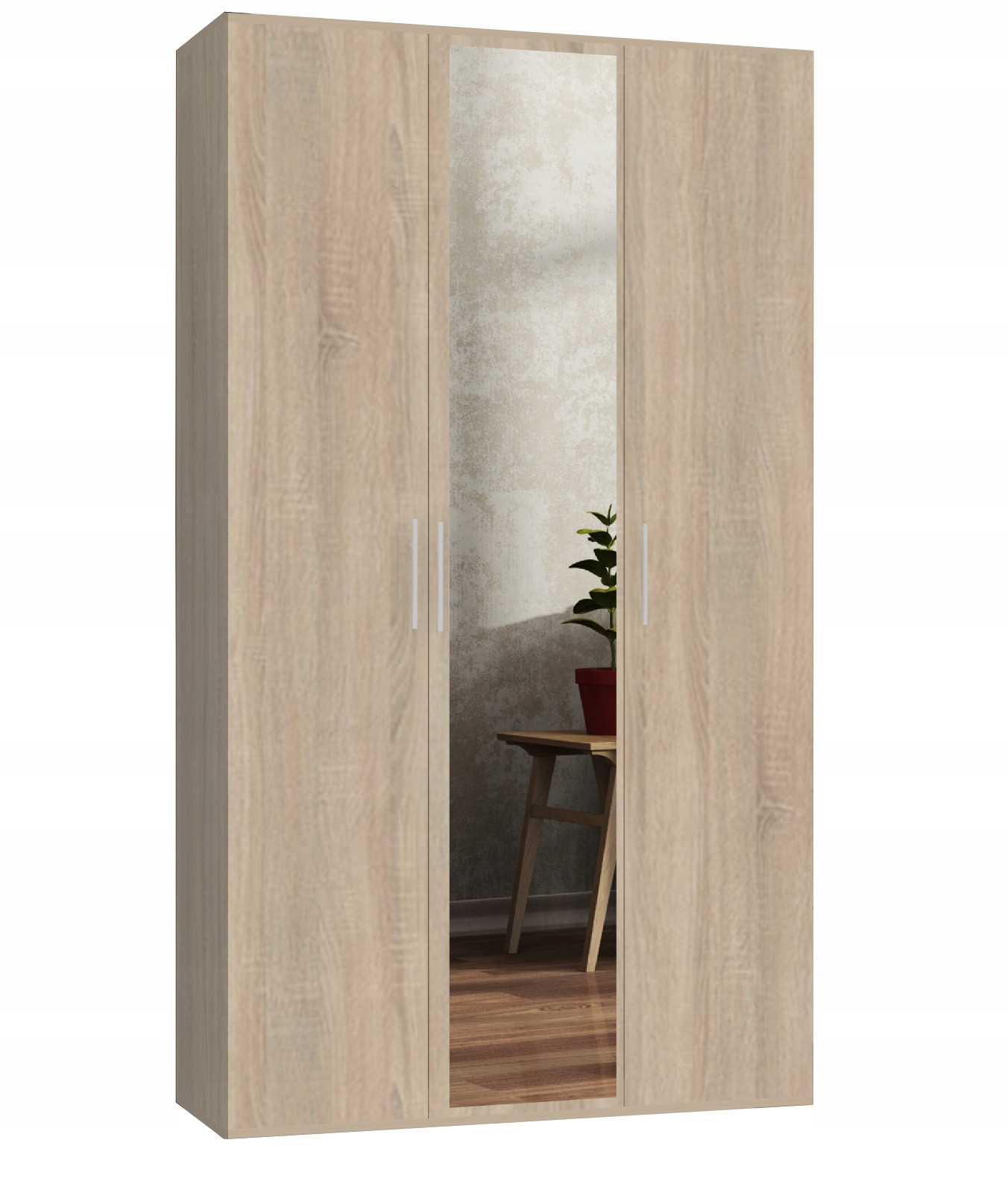 Szafa z drzwiami uchylnymi BONNIE 120 cm Sonoma