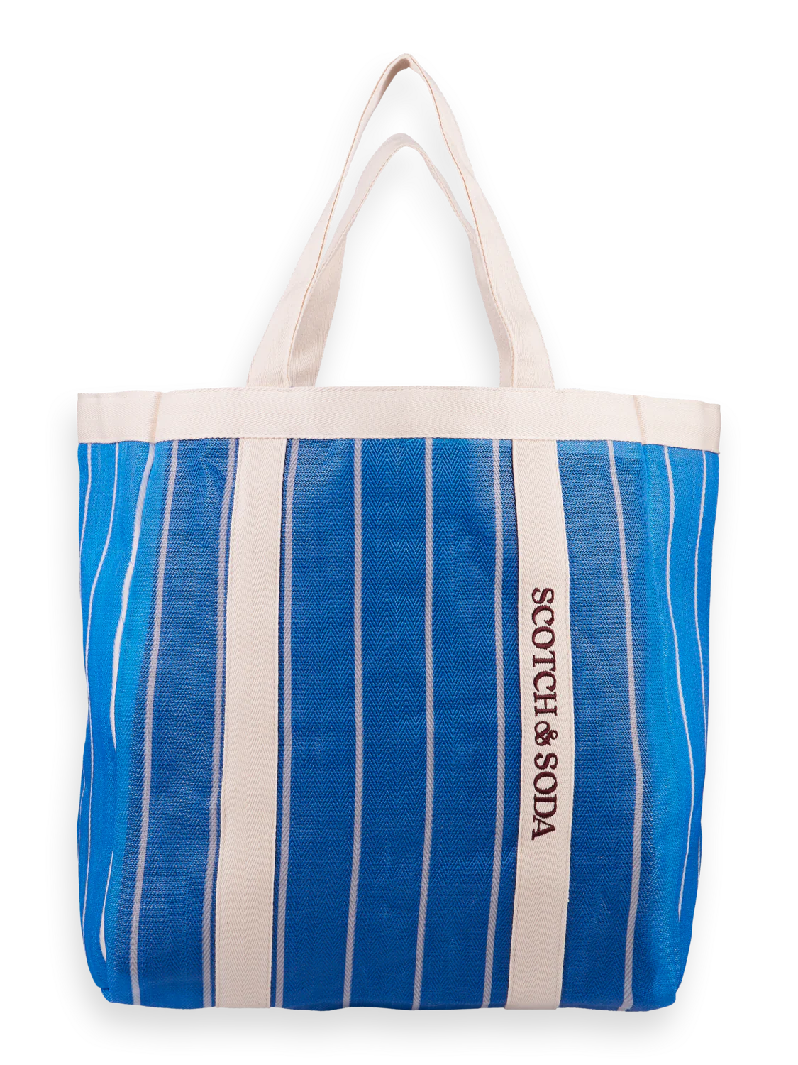 Striped Beach Bag