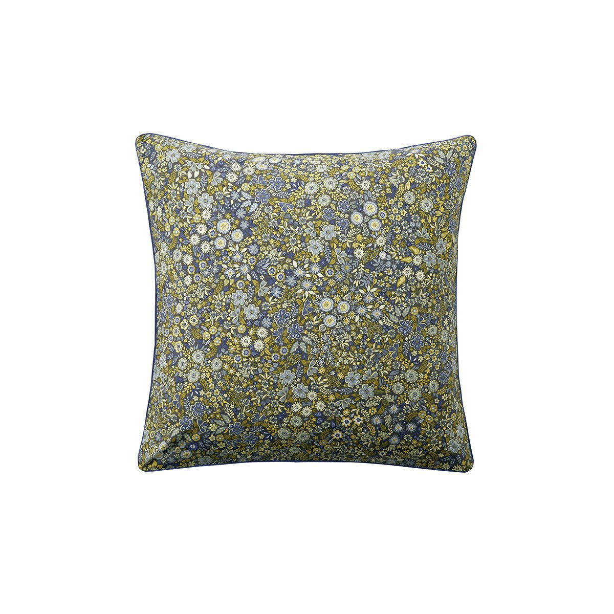 AUJOURD'HUI - Taie d'oreiller percale jaune 50x75 cm