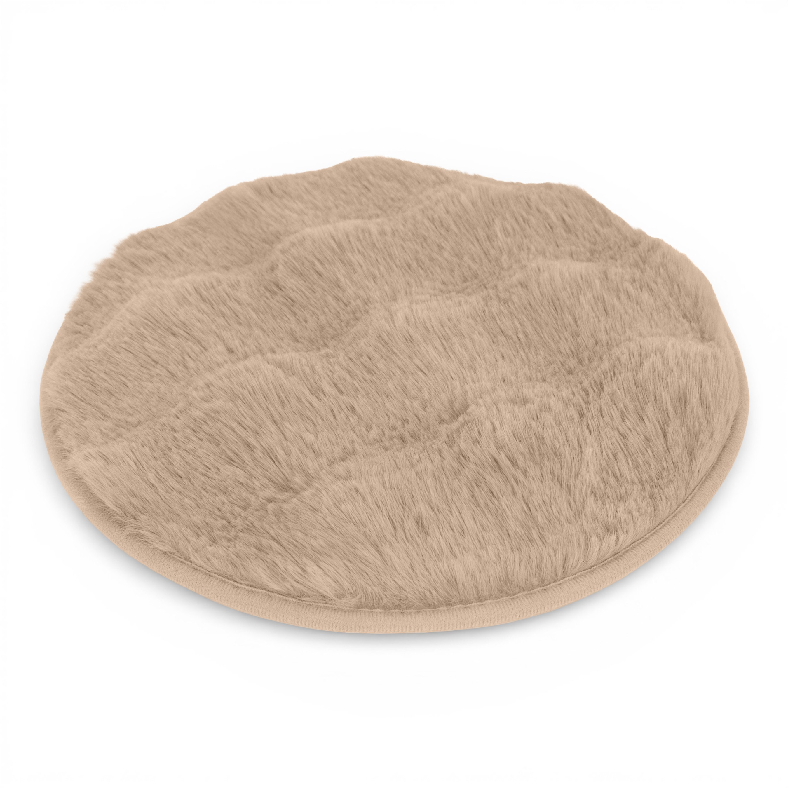 Poduszka Na Krzesło Podkładka Siedzisko Furre Eco Rabbit 36 cm - Beż