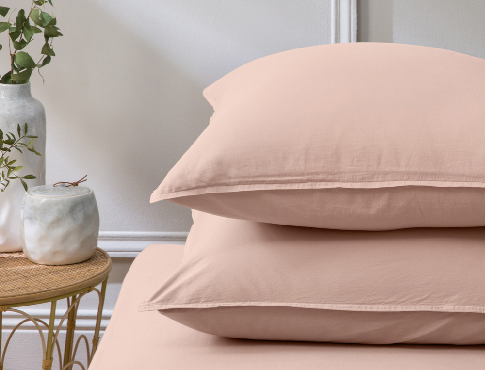 Pack linge de litSatin lavé