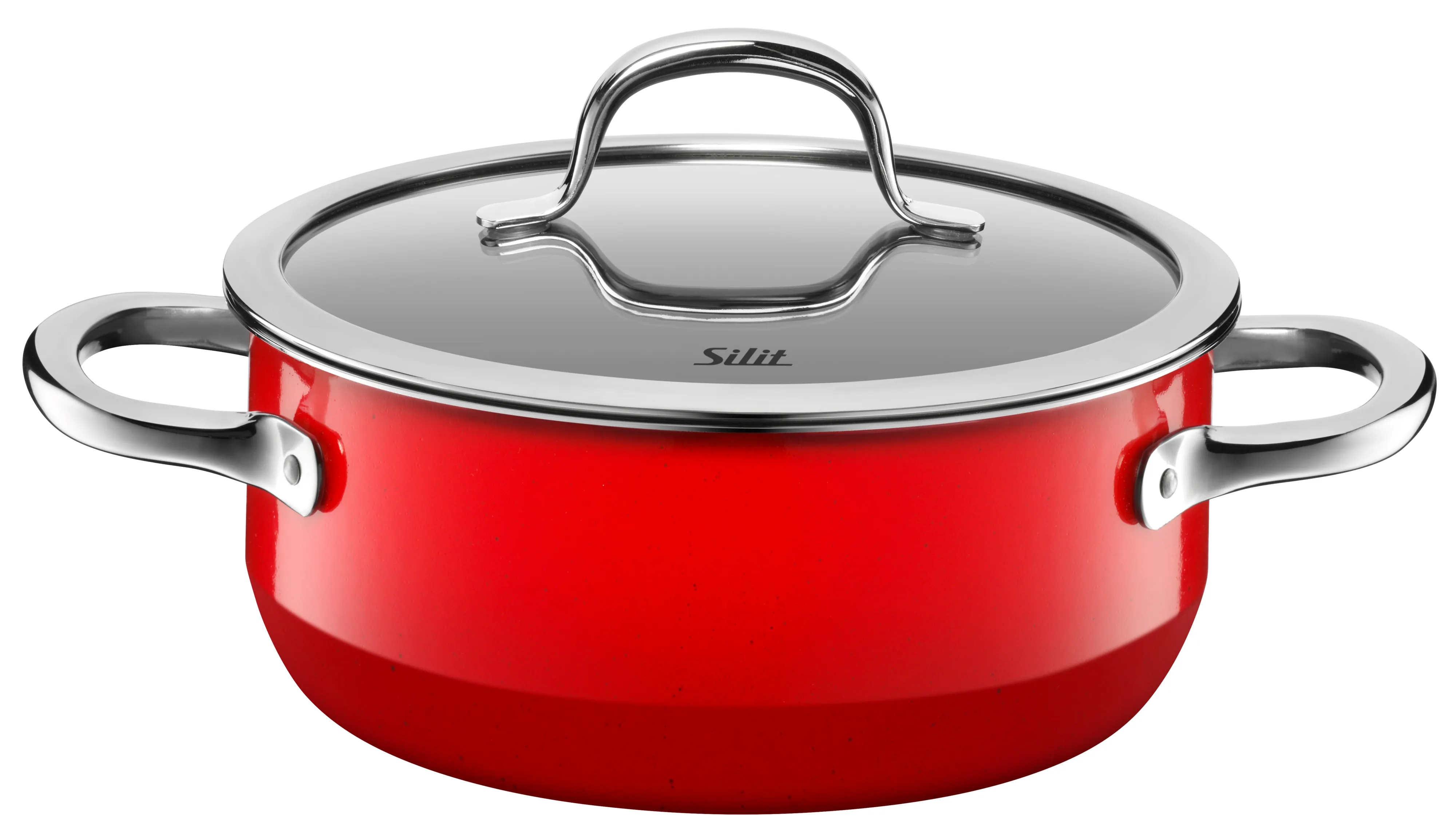 Silit Silargan Passion Braising Pan with lid 20cm Red
