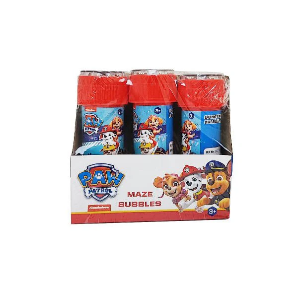 Paw Patrol Maze Bubbles 3PK