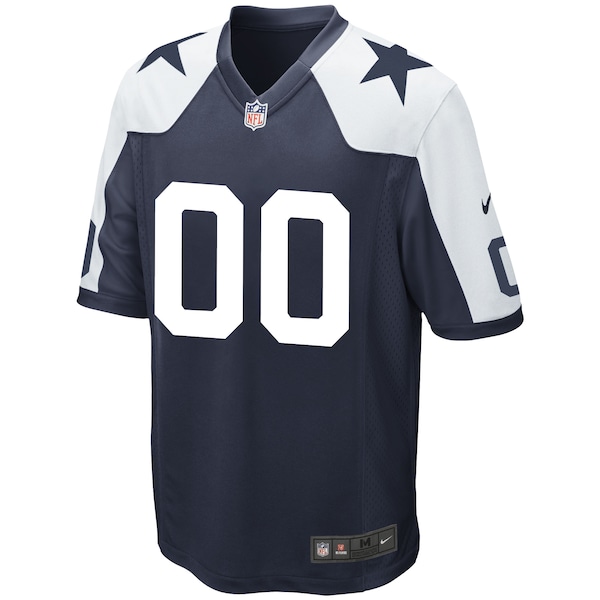 Dallas Cowboys Nike Alternate Custom Game Jersey - Navy