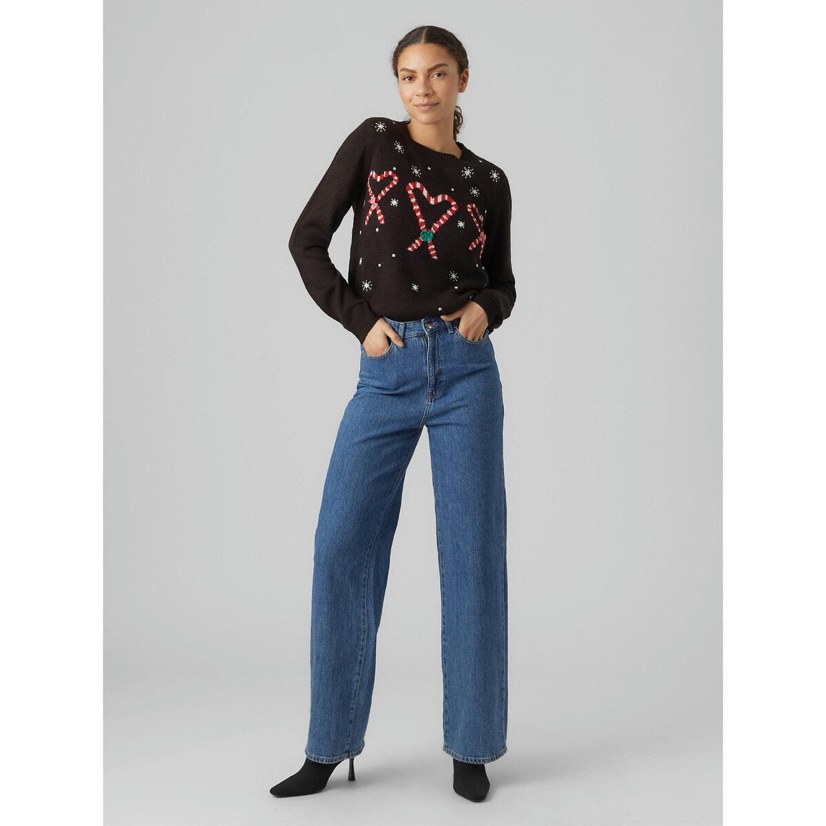 Pull de Noël à motif