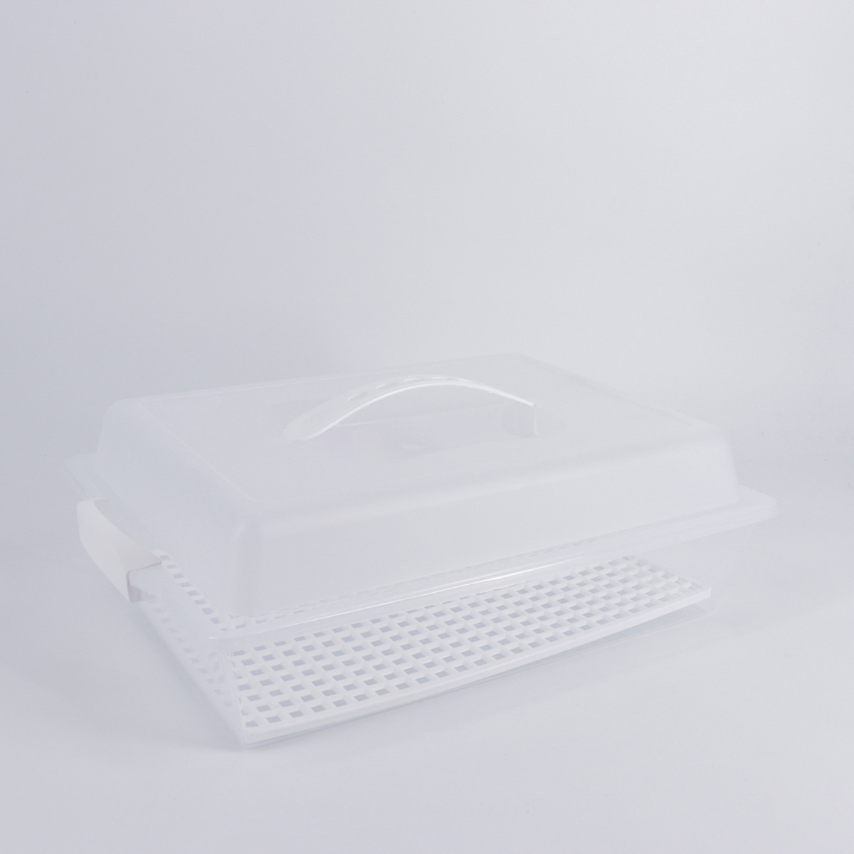 Boleira retangular branca