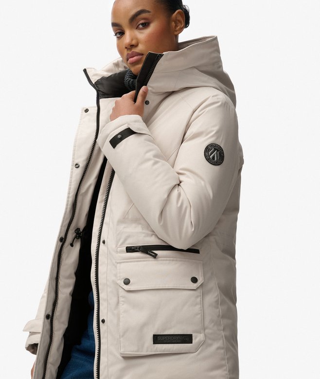 City Padded Parka Jacket