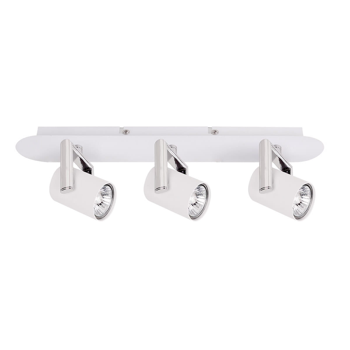 Reflektor sufitowy biały chromowany BLAND 3xGU10x35W wym:14,4x54x8cm Italux