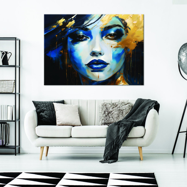Feeby Obraz na płótnie, Kobieta Glamour Abstrakcja 60x40