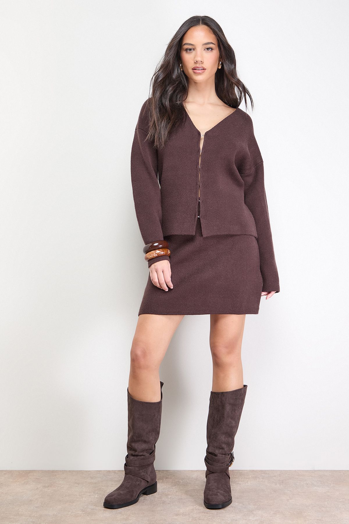 Oasis Knitted Mini Skirt
