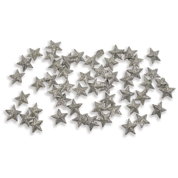 Dekoration Stern, Format: 1,5 x 1,5 x 0,5, 50 Stück