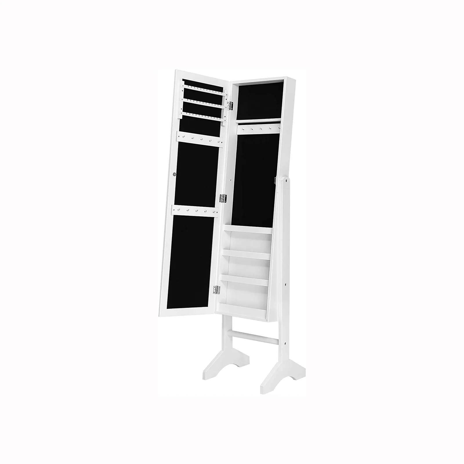 Armoire à bijoux blanc