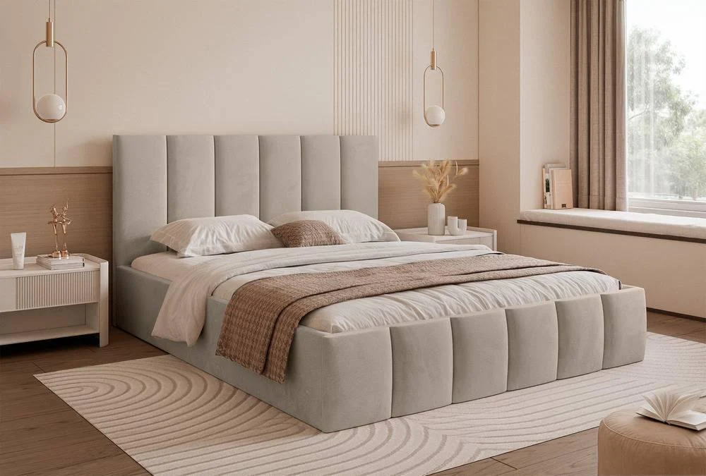 Bedframe Quinn 140x200 met opbergruimte