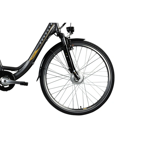 E-Bike City »Z502«, 28 Zoll, RH: 48 cm, 7-Gang