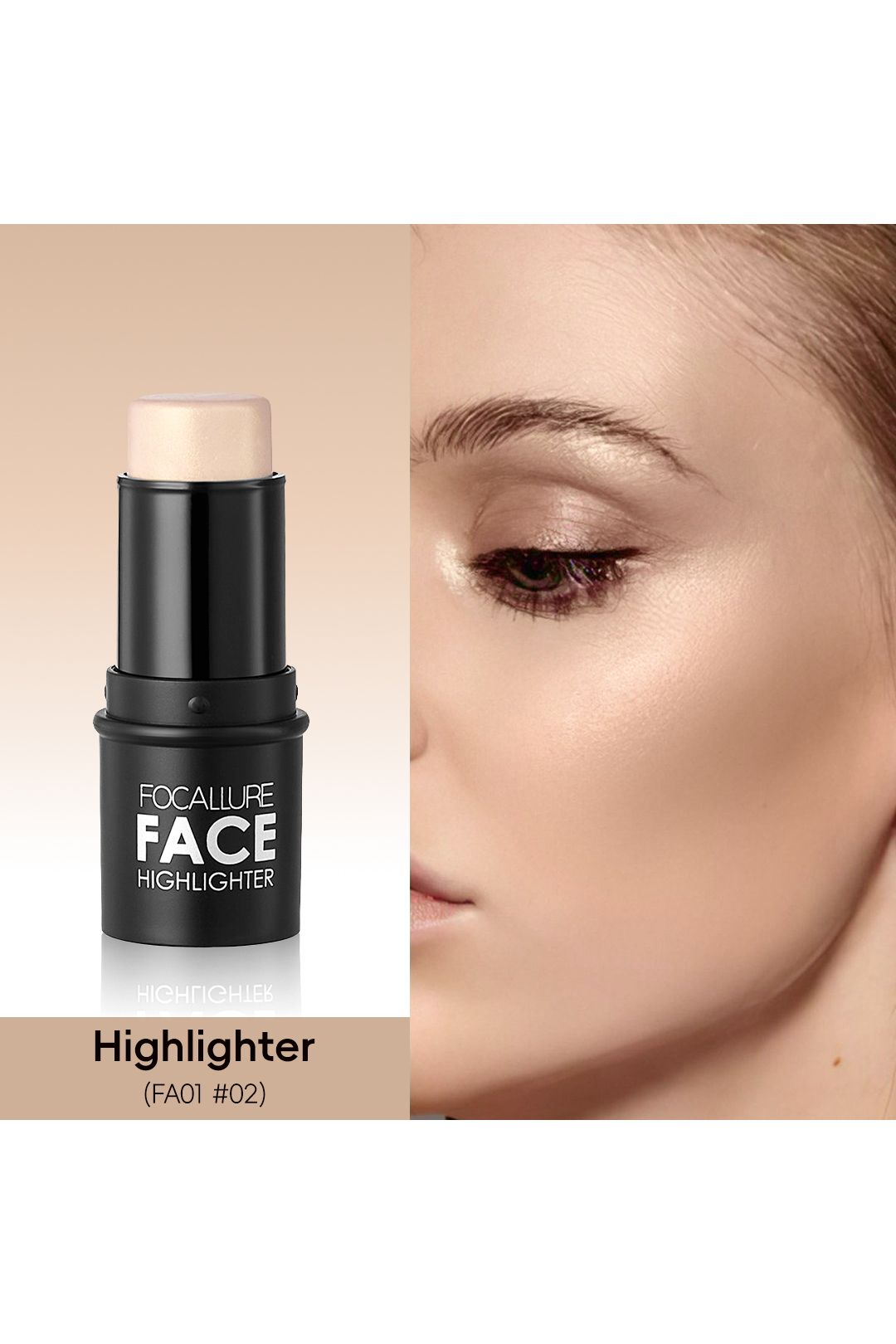 SHEONLY 3Pcs Contour & Highlighter Stick Set