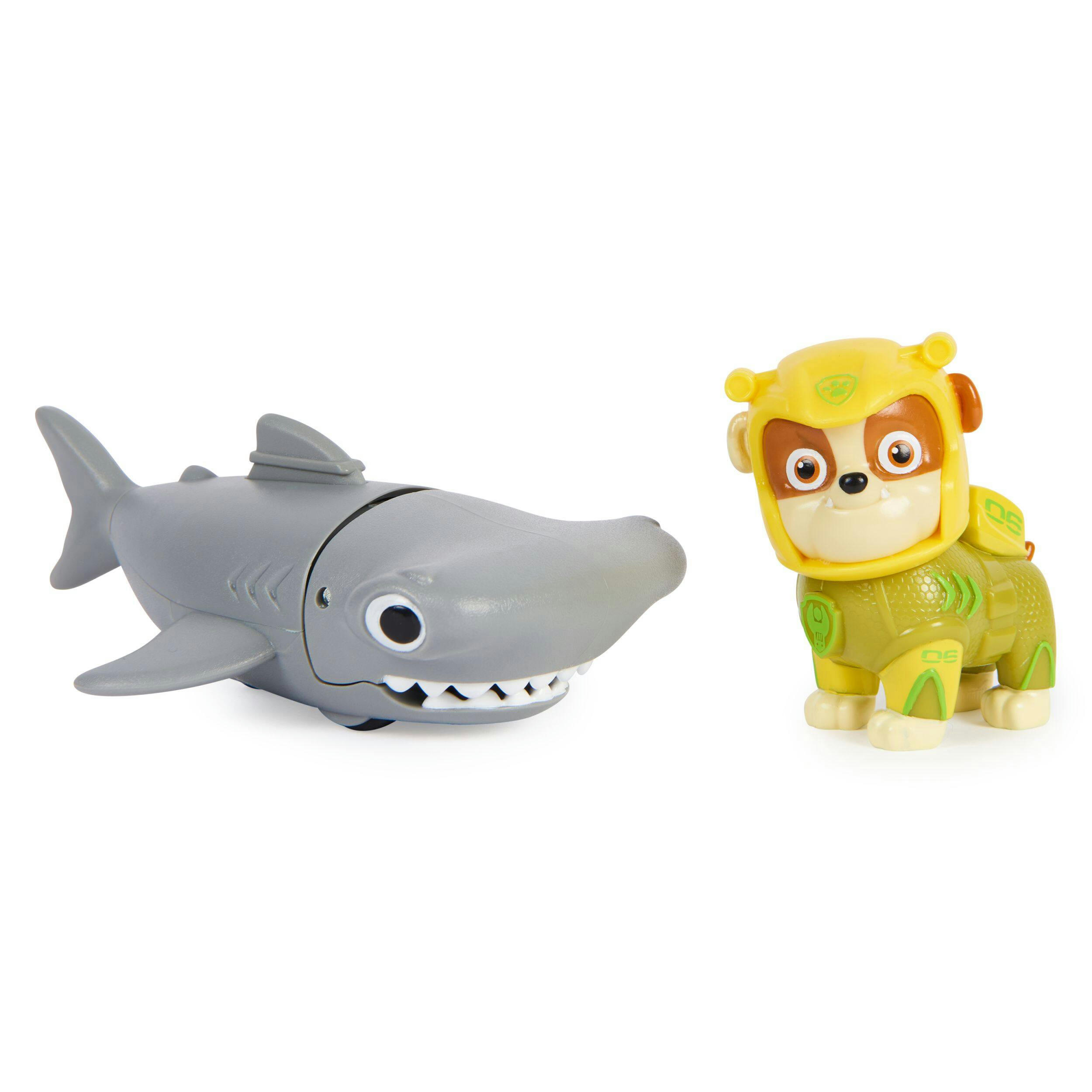 Paw Patrol Aqua Themed Hero Pups for Kids,  Collectible Toy, Assorted, Bilingual, Ages 3+