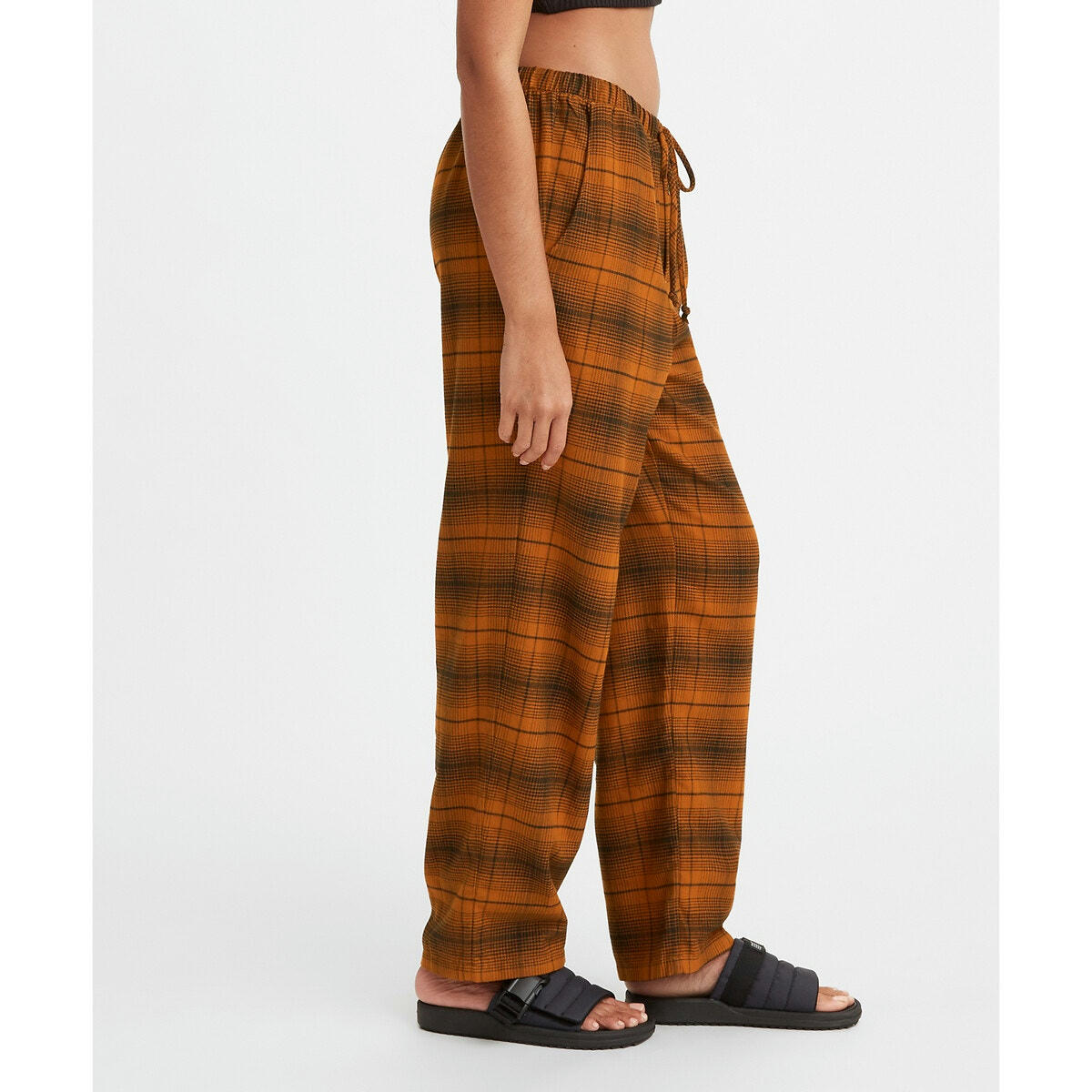 Pantalon à carreaux